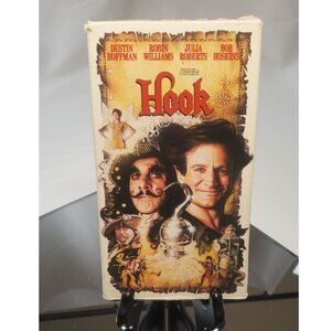 Hook VHS Tape 1992 Robbin Williams Dustin Hoffman Columbia Tristar